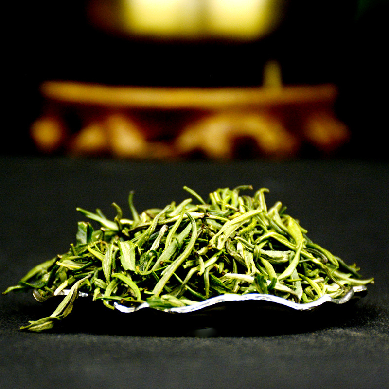 云南绿茶 白龙青针 香针茶滇绿2020春茶青针绿茶毛尖绿茶散装