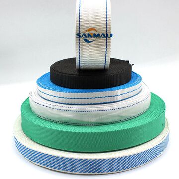 免费拿样uhmwpe大力马织带高强高模超高分子量聚乙烯织带