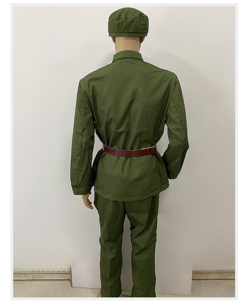 厂家批发 78陆干服六五式老式军装红军解放服装老文革表演演出服