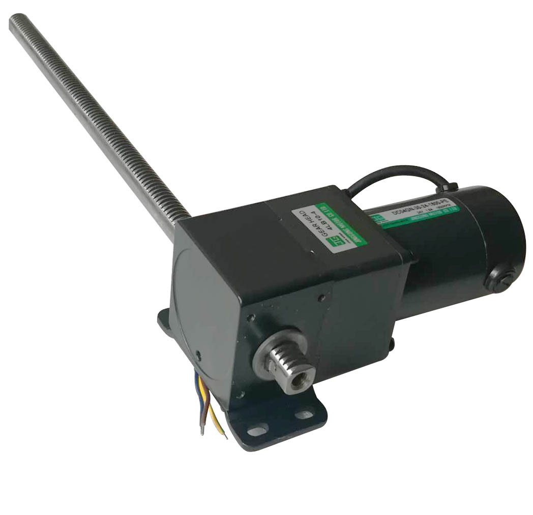 精工jinggong直线/丝杆电机dc04-30w-24v-1800r/4lb10-4排杆马达