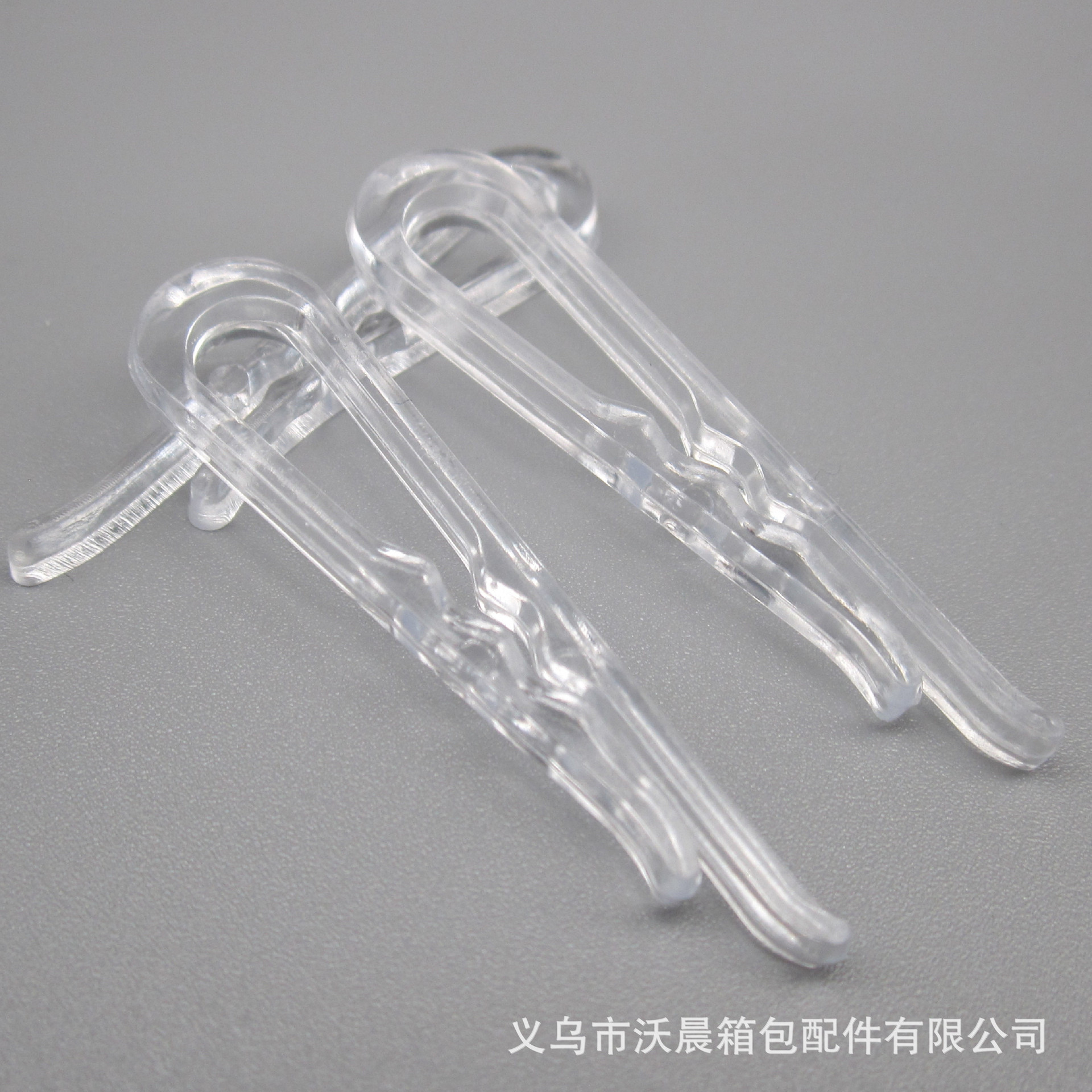 Factory Direct Sales Transparent Shirt Clip Collar Clip 5cm White Shirt Clip Large Quantity Can Be Discounted