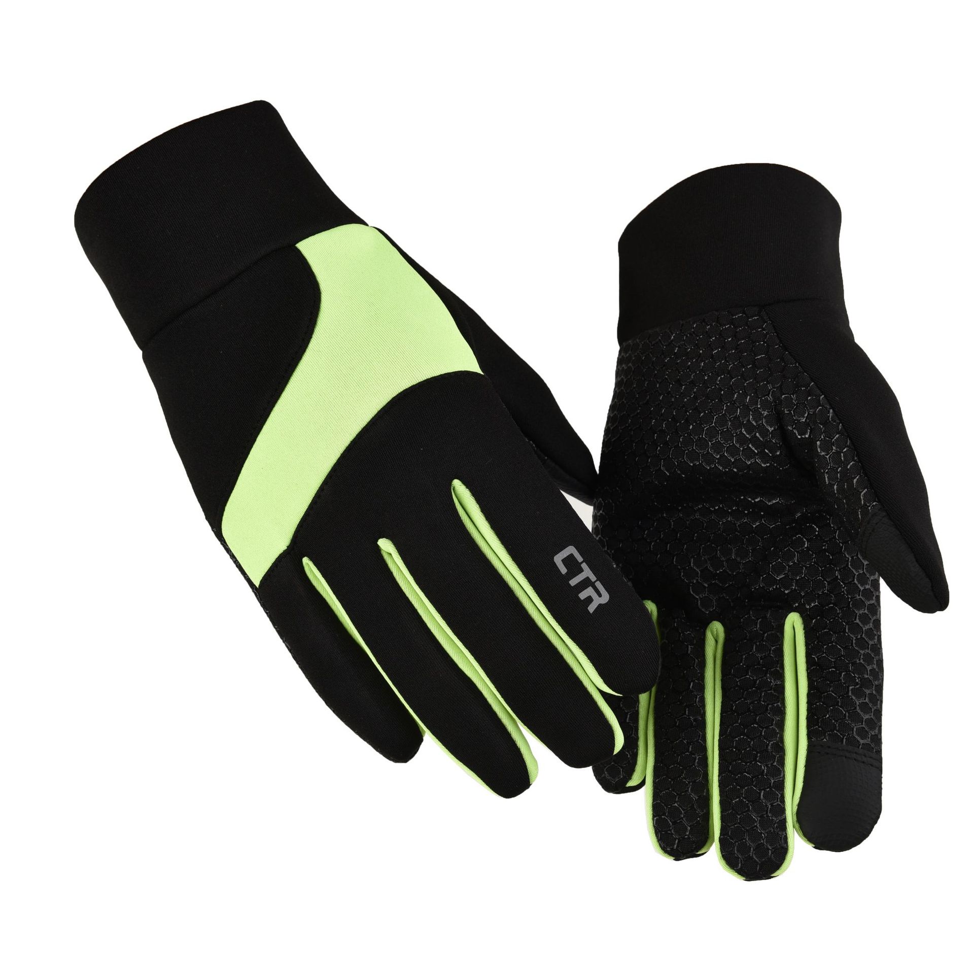 冬季户外防水触屏手套男女骑行手套减震防滑防风保暖健身户外手套