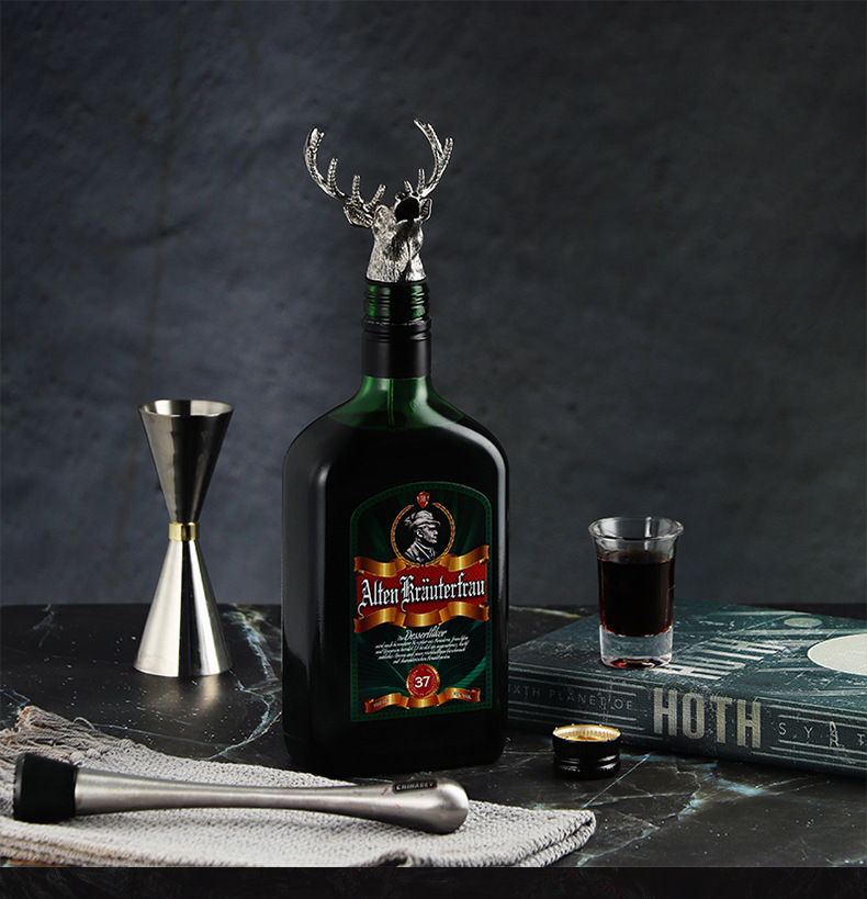 意大利原瓶进口咖维纳圣鹿利口酒力娇酒 意大利野格 700ml