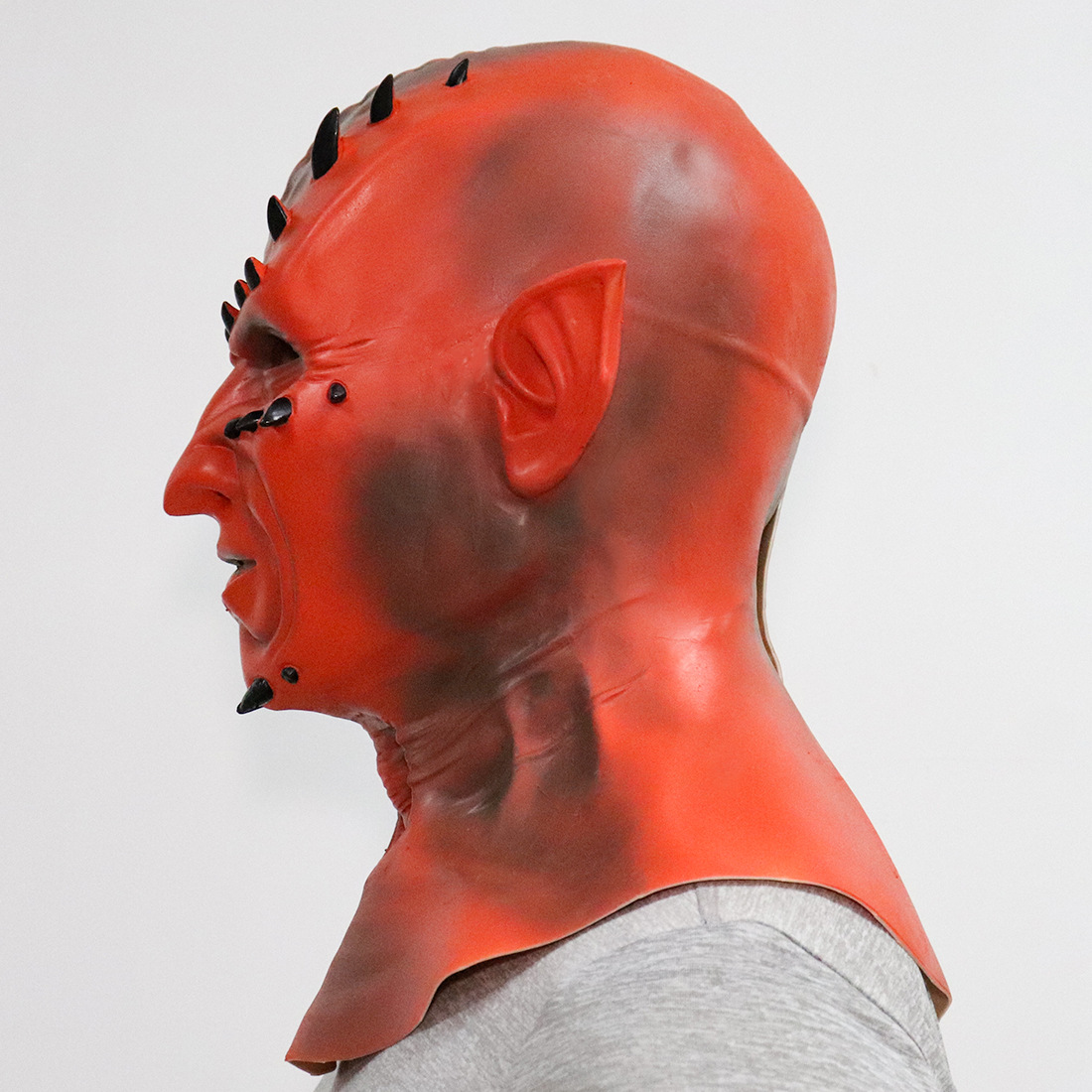 亚顿头套骄傲之罪乳胶面具地狱七君王暗黑圣经谎言之王疫病之王