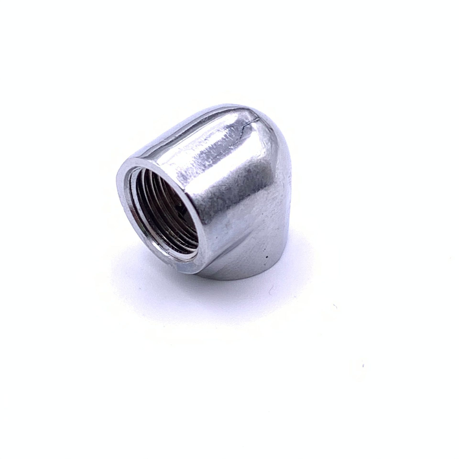 电脑水冷用 90度2分内丝弯头 电脑水冷90°弯头g1/4 双内螺纹弯头