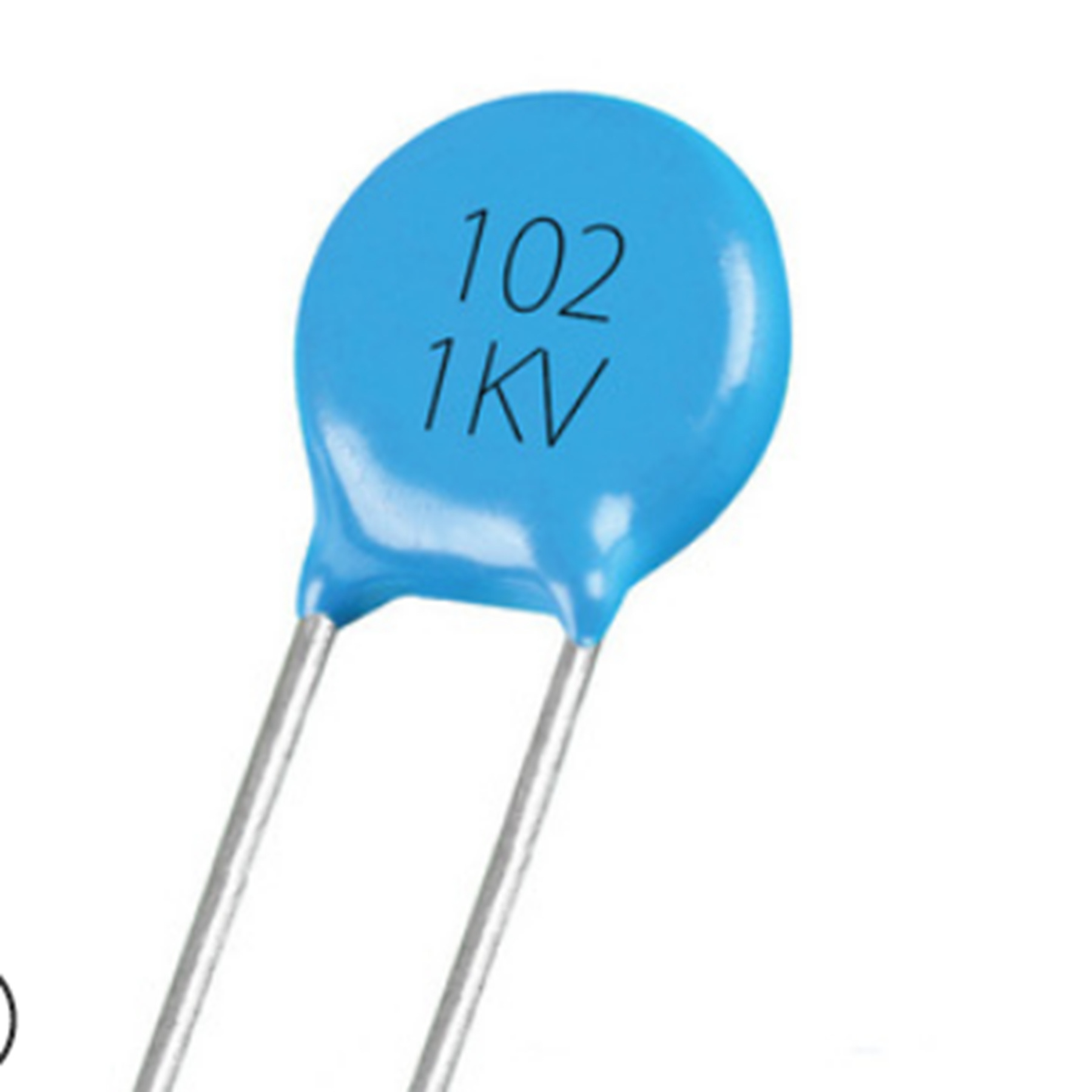 高压瓷片电容蓝色102k1kv103m1kv支持定制