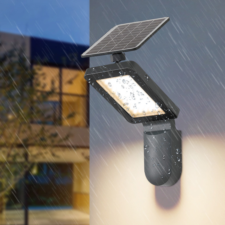 新款太阳能户外防雨壁灯免接线别墅入户阳台led室外家用墙壁灯具