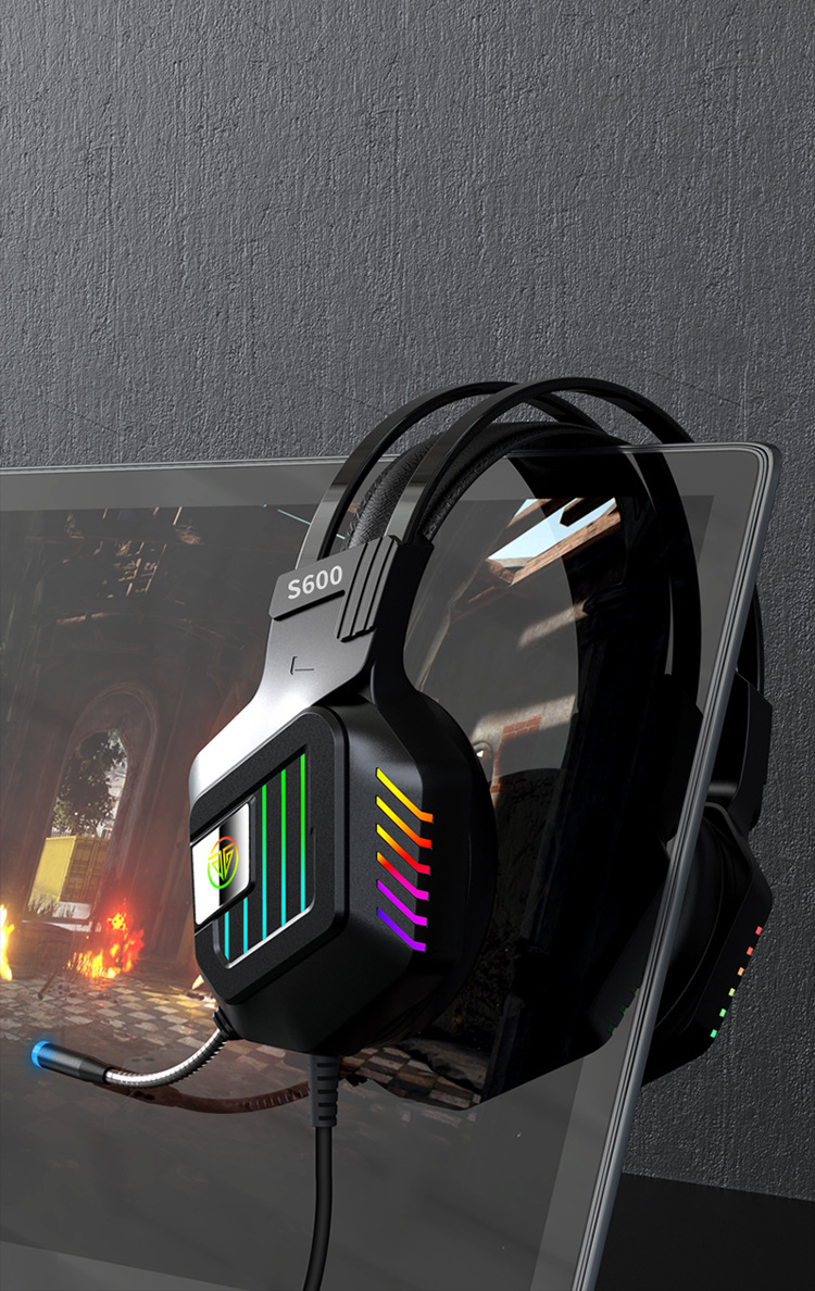 1声道usb接口吃鸡有线耳麦