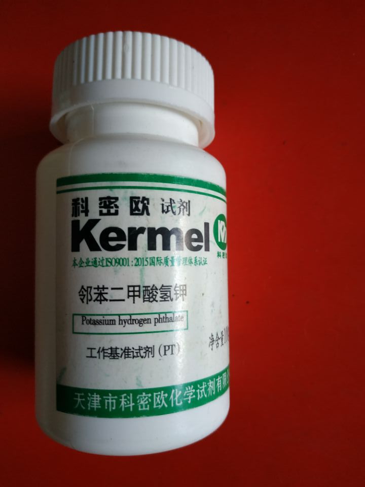邻苯二甲酸氢钾基准pt100克化学试剂科密欧现货
