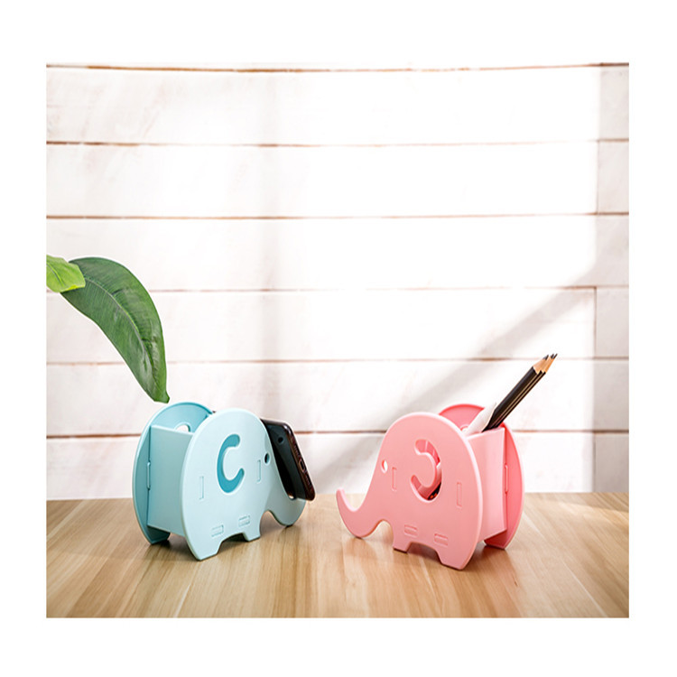 Creative Storage Box Elephant-Shaped Cellphone Stand Storage Box