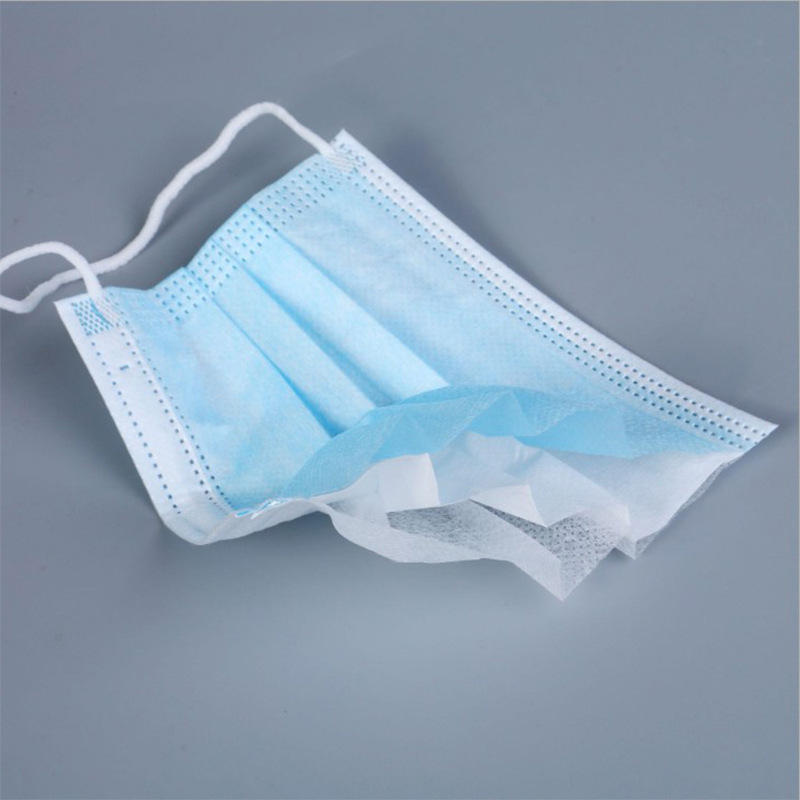 仙桃一次性民用防护口罩成人三层无纺布含95熔喷防护面罩批发