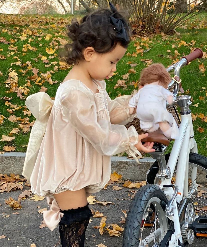 2021欧美童装婴儿丝绒连体衣高端宝宝哈衣圣诞新年爬服拜年服