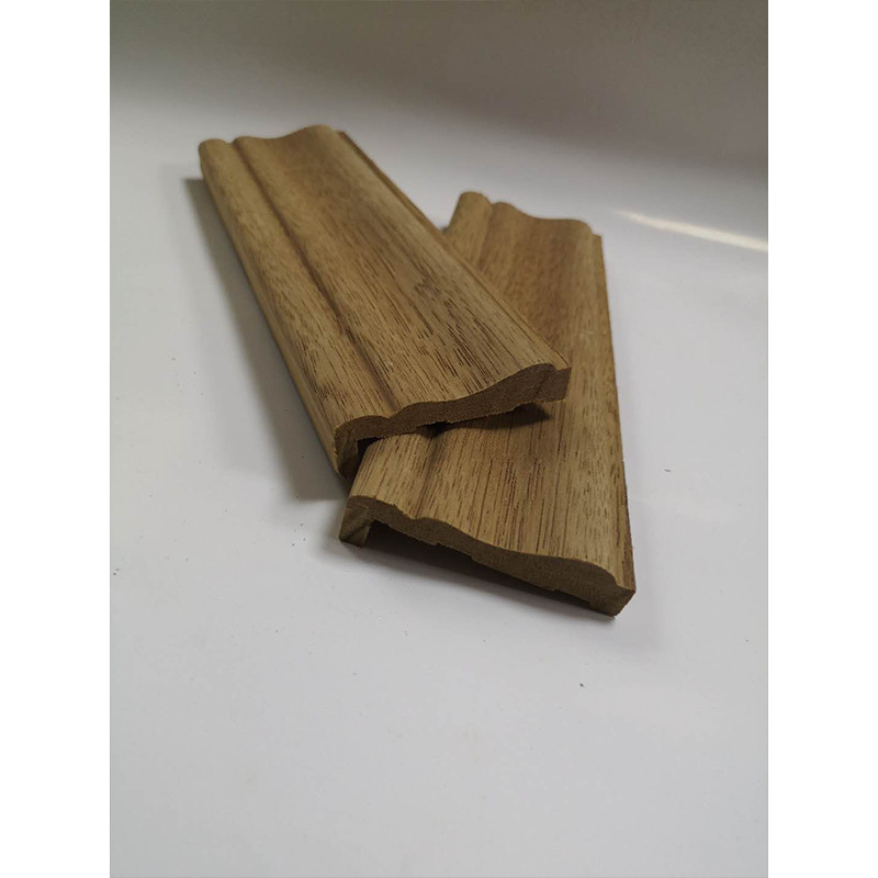 实木画框线条装饰木线条松木贴木皮新中式斜面立体相框条批发定制