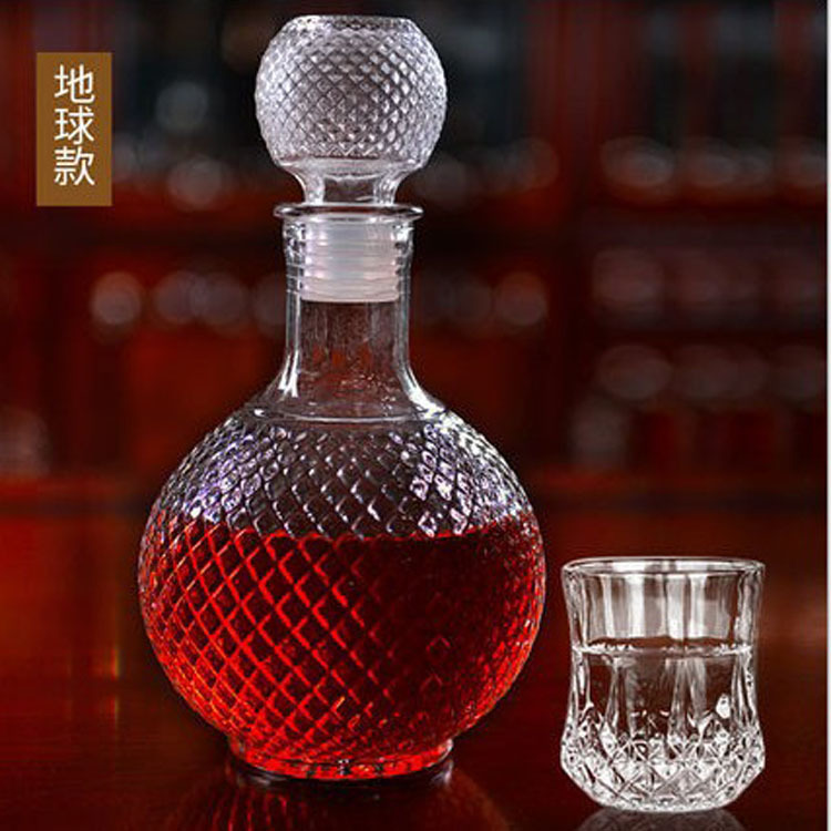 厂家直销高白料500ml储酒瓶玻璃瓶 泡药酒瓶装饰红酒瓶支持混批