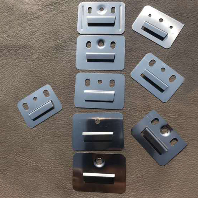 快装不锈钢卡扣 木塑纤维集成墙板卡子 墙面吊顶护墙板扣板