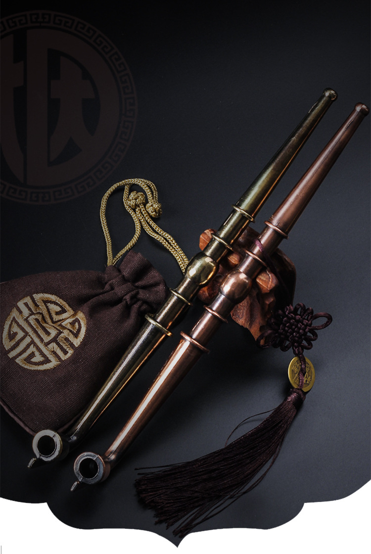 旱烟斗老式手工复古 烟锅子 旱烟斗 雕龙旱烟杆铜烟斗长杆 p856