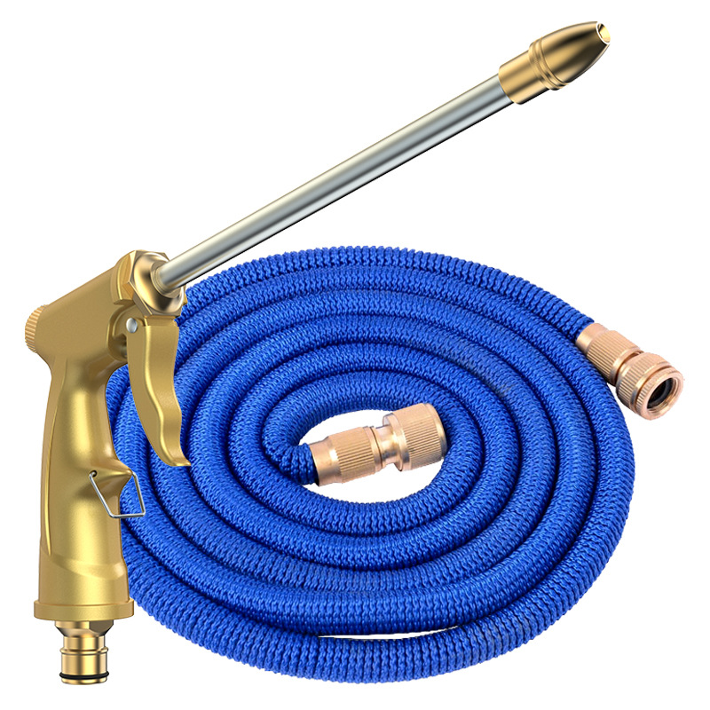 汽车便携洗车水枪园林浇水清洁家用套装车载高压清洗伸缩水管批发