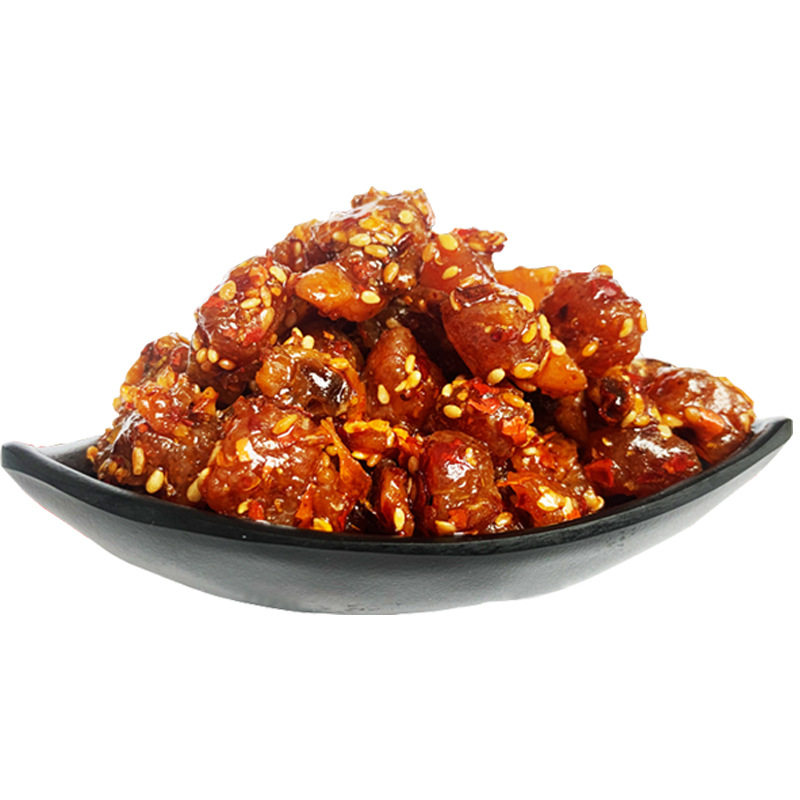 登荣辣子鸡麻辣味好吃的爽口鸡口水鸡辣条小时候的儿时小零食小吃