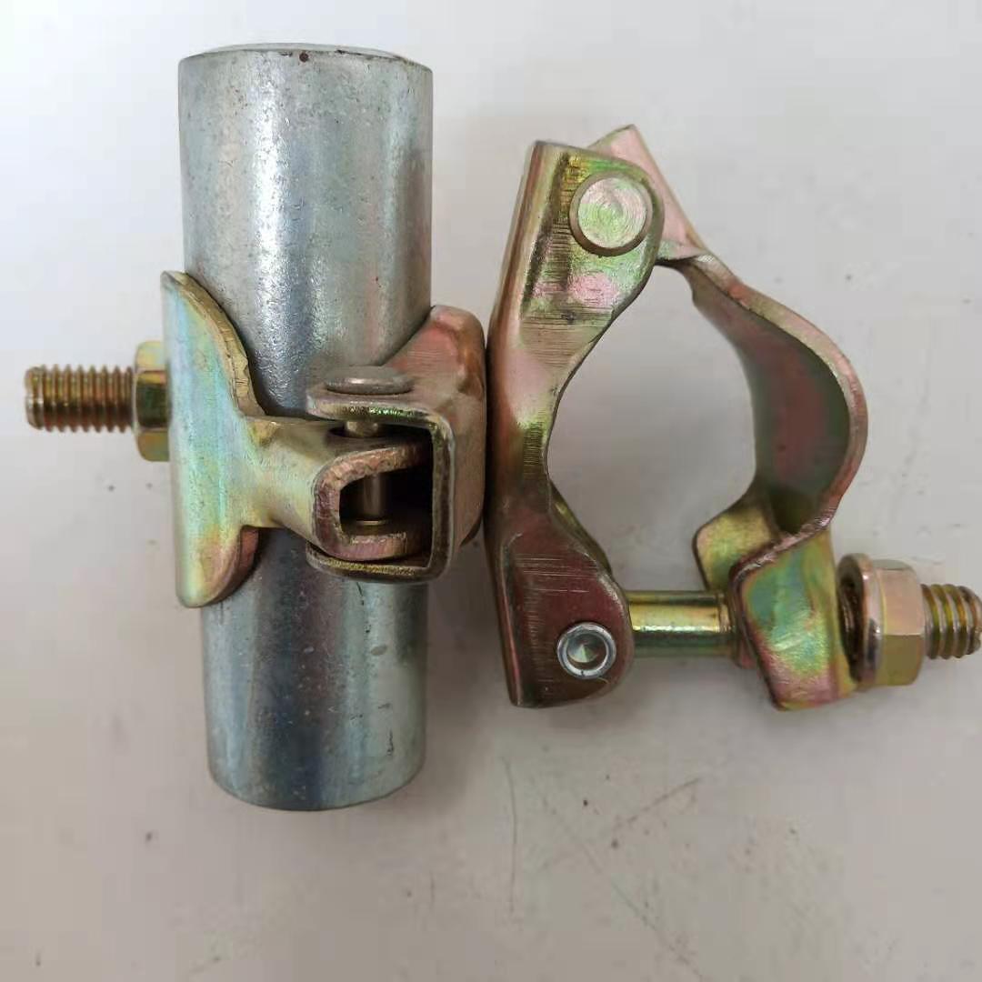 钢板扣件镀锌脚手架卡扣固定扣件 32管十字扣件旋转扣件