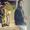 Wellspring thickening corduroy Self cultivation Show thin Micro bomb suit man 's suit Autumn and winter coat Ladies Wellspring thickening corduroy Self cultivation Show thin Micro bomb suit man 's suit Autumn and winter coat Ladies