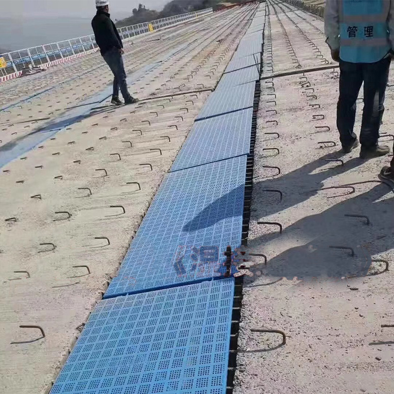 高速公路工程湿接缝盖板 脚踏板 防护网桥梁桥面接缝盖板安全网