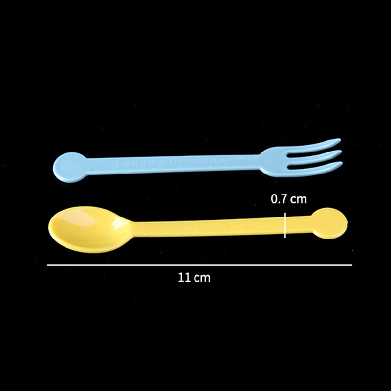 km 1273 精美小餐叉匙 蛋糕勺子 8pcs