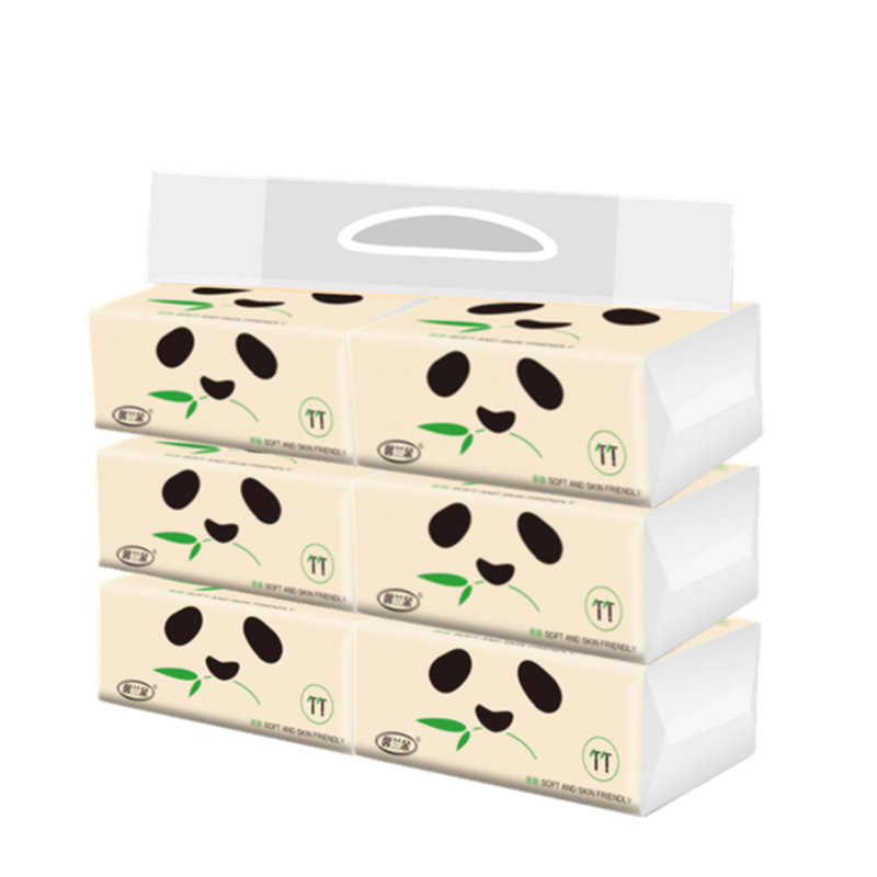 唯颜纸巾抽纸一提6包淘客纸巾家用代发礼品卫生纸厂家批发工厂直