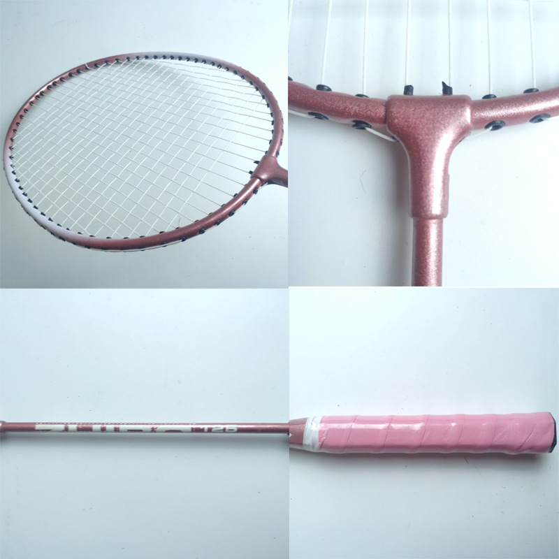 Zhibo Badminton Racket Couple Alloy Split Racket Goddess Training Student Beginner Fitness Badminton Racket 125