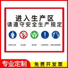 禁止吸烟标牌消防安全警示标识牌严禁烟火工厂工地施工安全提示牌