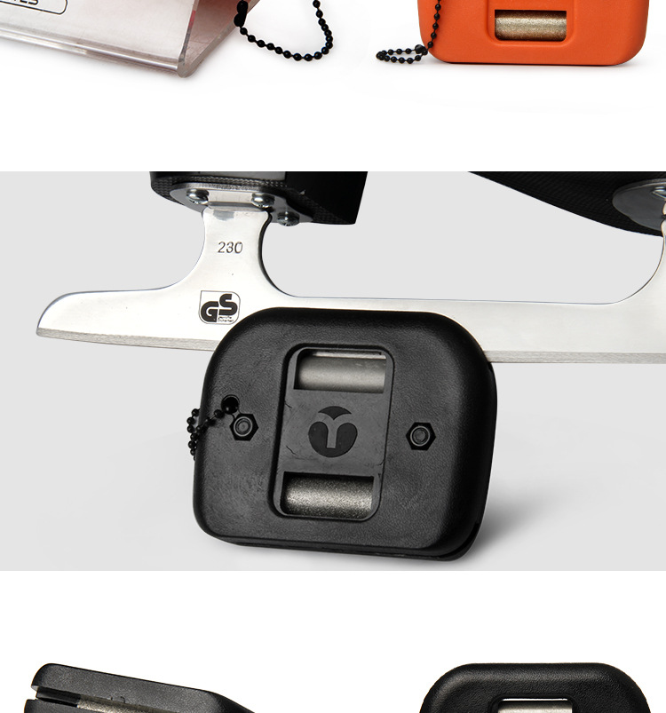 米高花样冰刀鞋球刀鞋磨刀器磨刀工具冰刀石开刃开槽器金刚石冰刀