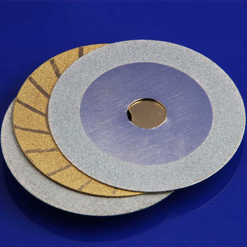 金刚砂玻璃磨片角磨机切割片锯片倒角特薄金刚石锯片100mm