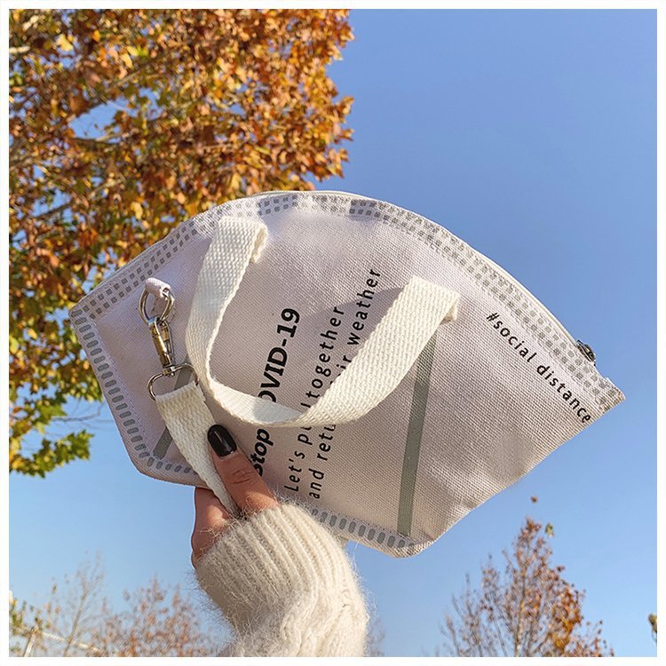 2021包包个性口罩造型手提袋简约大容量时尚购物单肩包包