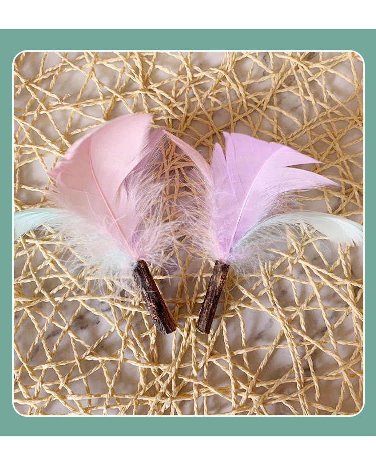 鼻涕猫猫薄荷不倒翁羽毛逗猫棒猫咪磨牙棒小猫幼猫啃咬玩具棒棒糖