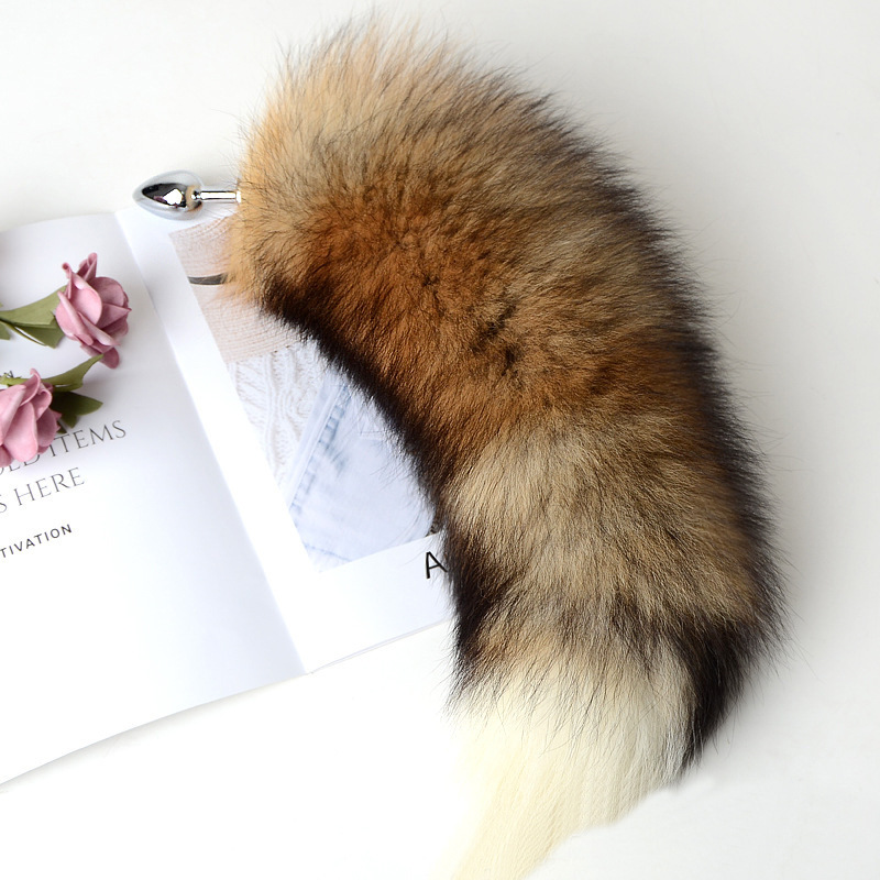 狐狸尾巴成人情趣穿戴式后庭肛门塞cosplay玩具sm道具男女性用品