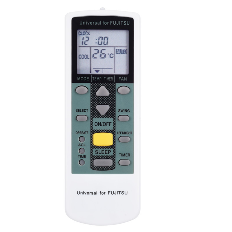 英文fujitsu富士通空调通用遥控器ardj19dj18pv1je4rcd1c