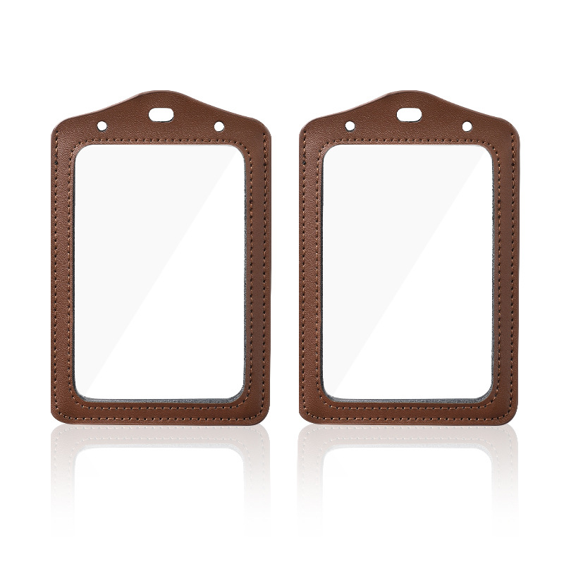 8双面工作牌厂牌套工牌胸牌带挂绳公交卡