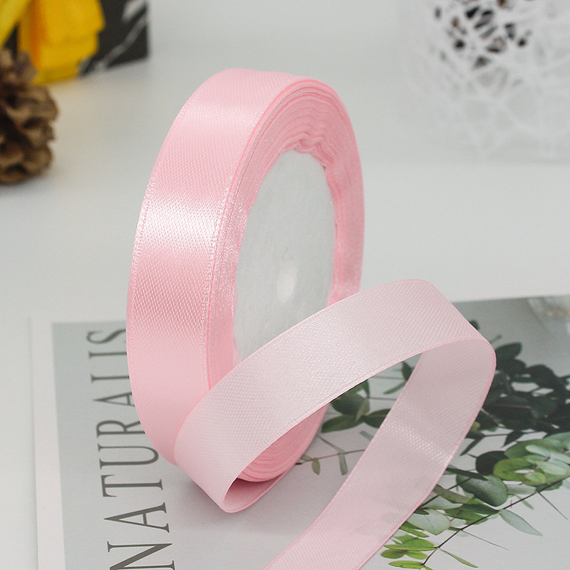 Factory Wholesale 1.5cm Wide Ribbon Candy Box Ribbon Wedding Decoration Ribbon Gift Packing Ribbon