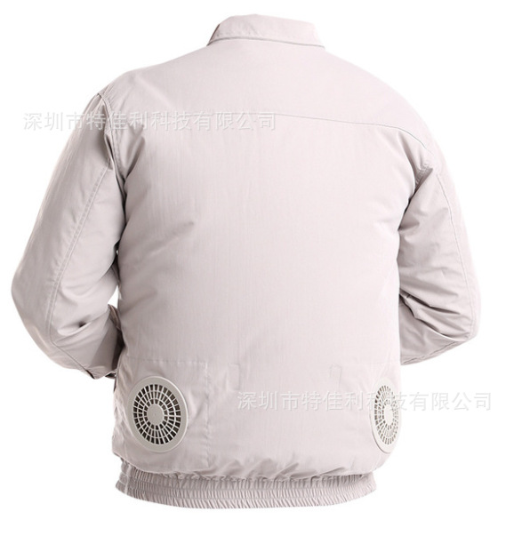 户外usb迷彩工作服空调服风扇服降温服制冷降温钓鱼电焊工地防暑