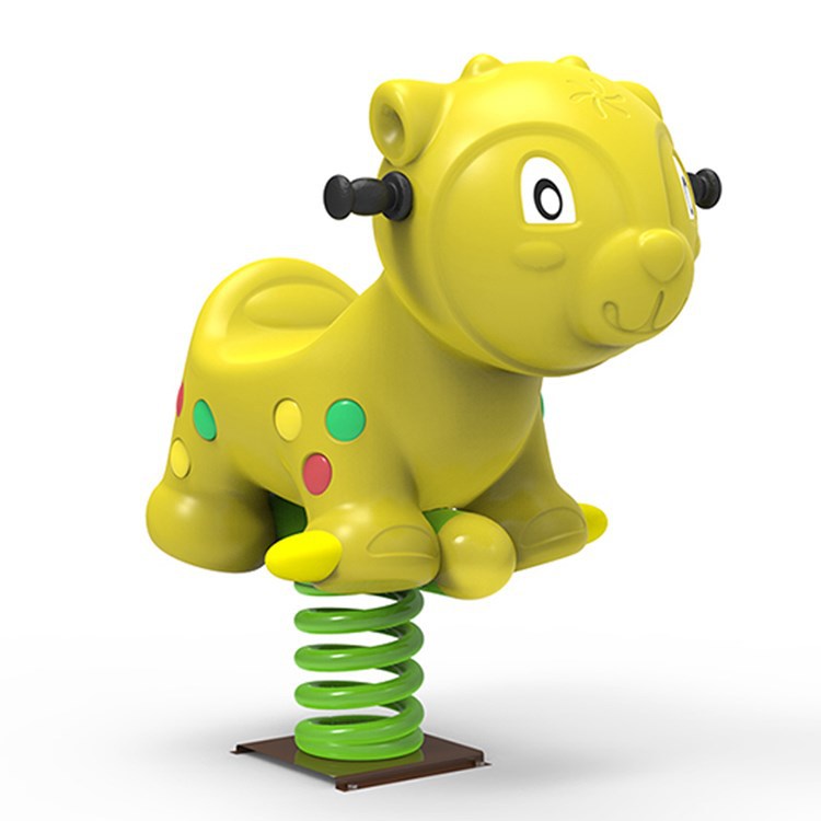 幼儿园室外弹簧摇马游乐场公园小区儿童木马户外跷跷板游乐场玩具