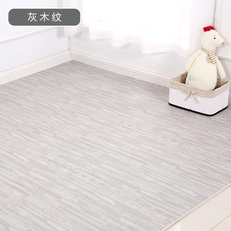 Wood Grain Foam Floor Mat 60 Children's Crawling Mat Splicing Baby Puzzle Home Bedroom Floor Mats One Piece Dropshipping