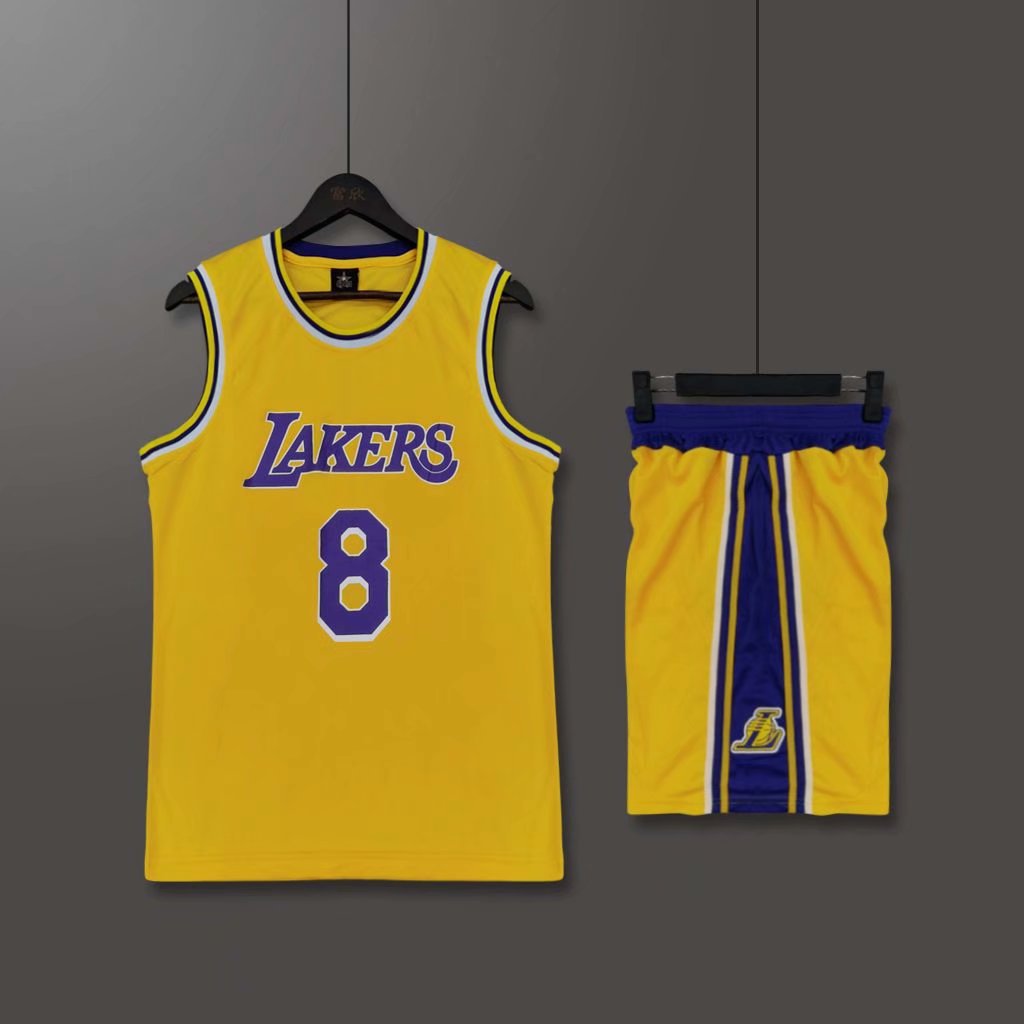 nba全明星24号科比球衣篮球表演服湖人队詹姆斯23号篮球服套装男