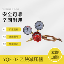 上海减压器YQE-213 0.25*4MPa 天川牌 乙炔减压器 减压阀 调压阀