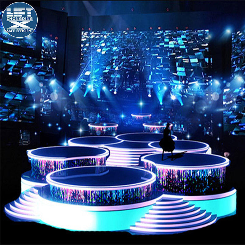 需购2022冬厂家现货汽车旋转车台转台展厅旋转展示台车展旋转展台圆形