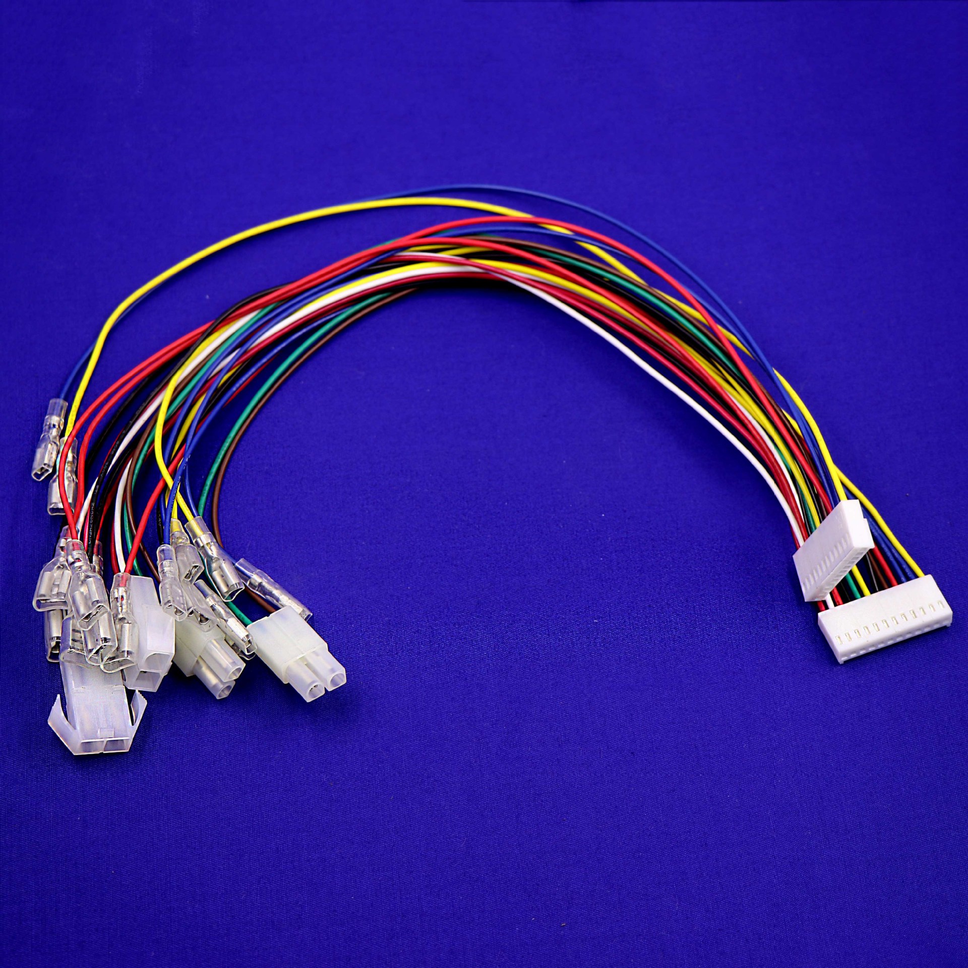 5mm间距电机线束 2510端子连接线条形接插件连接器