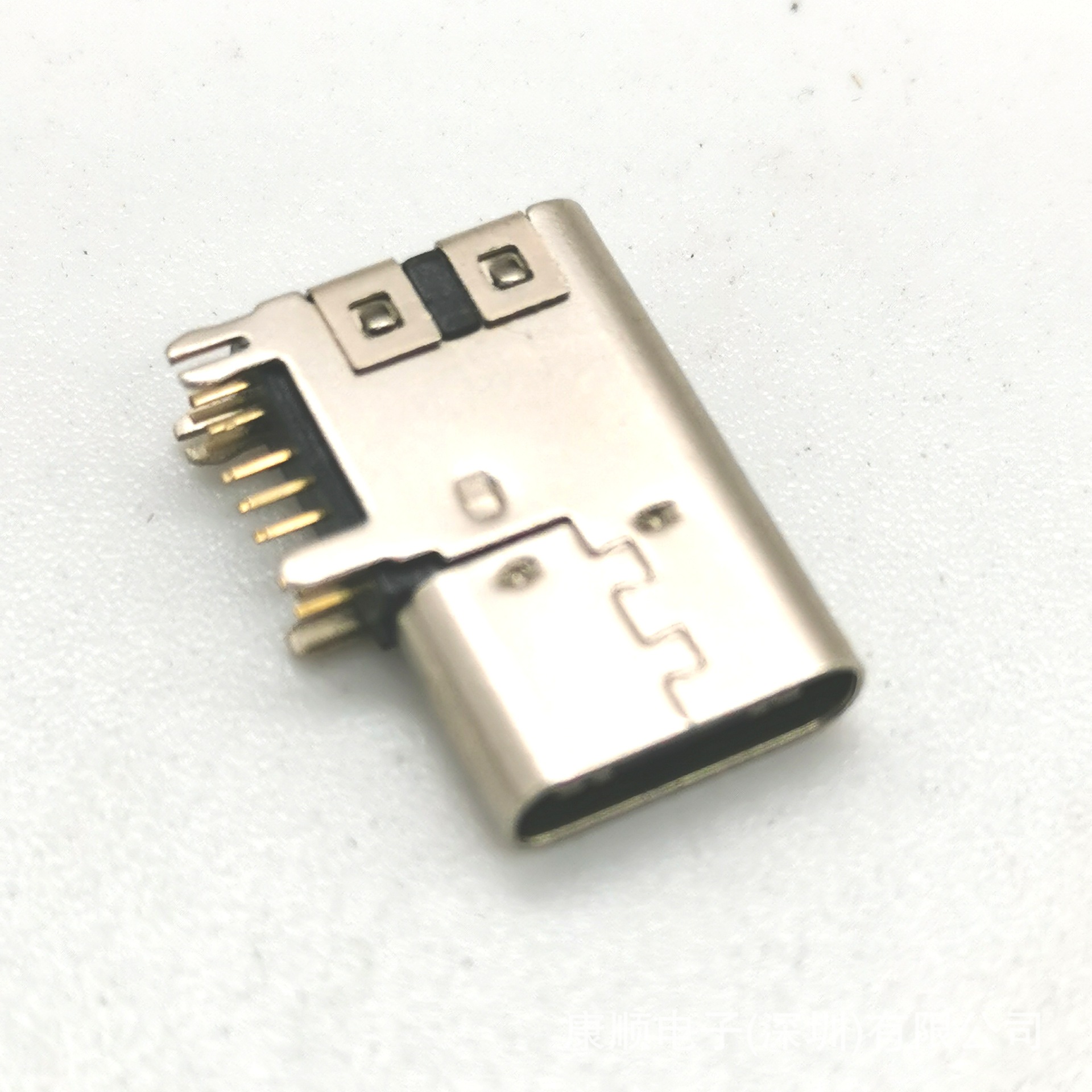 usb type-c母座usb-c 14p侧插式电源专用90度侧插typec母头24p