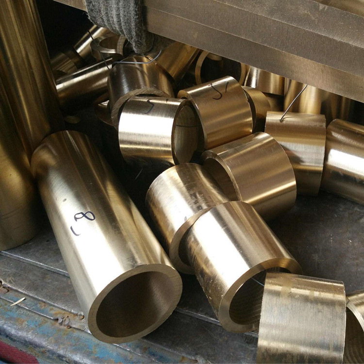 按图纸定耐磨黄铜套 无毛刺切割黄铜棒水泵阀门密封黄铜管套