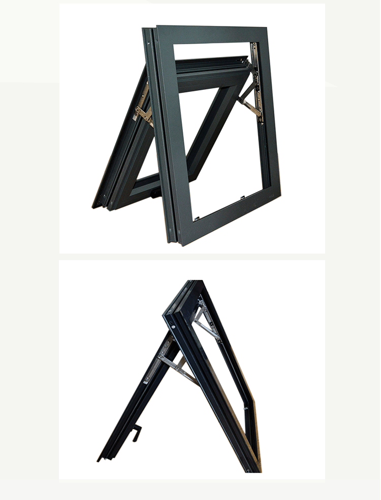 厂家批发供应铝合金悬窗 厂房中悬窗 电动手动窗隔音隔热定制悬窗-阿