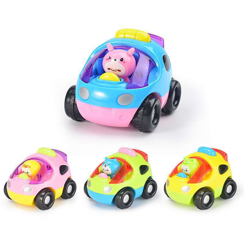 Internet Celebrity Children's Inertia Engineering Car Toys Cartoon Train Beating Doll Inertial Vehicle Boys and Girls Stall