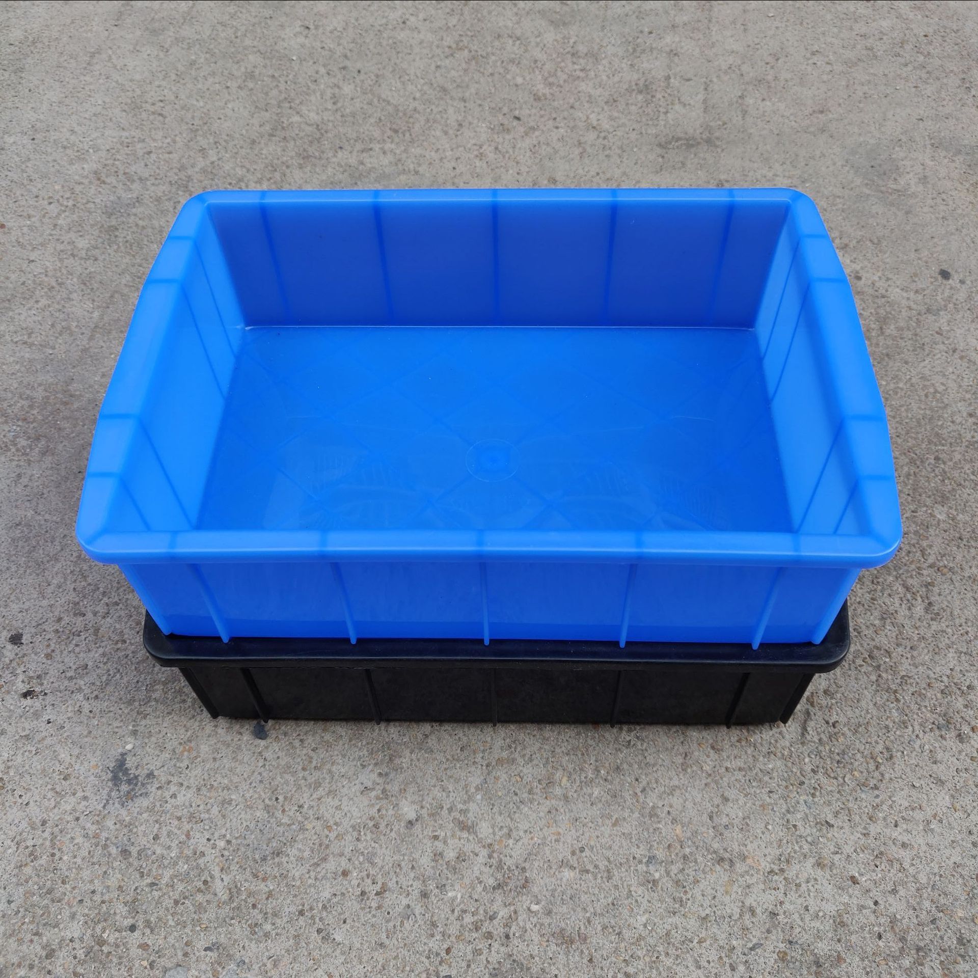 工厂直销全新塑料平口收纳零件盒 电子物料塑胶元件盒 塑料零件盒