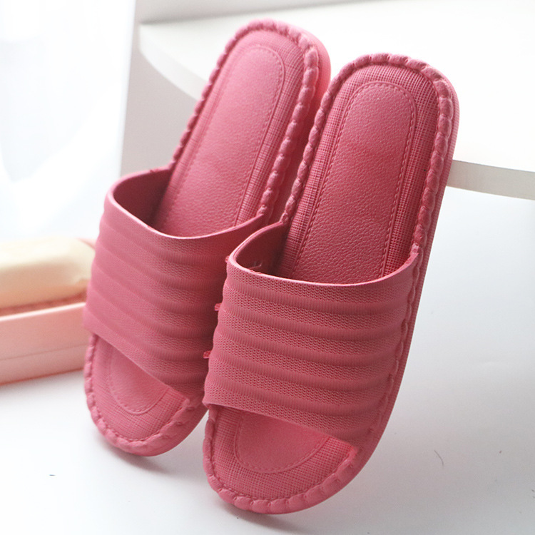 New Indoor Home Slippers Wholesale Summer Men's and Women's Lightweight Hotel Bathroom Slippers Home Couples Sandals